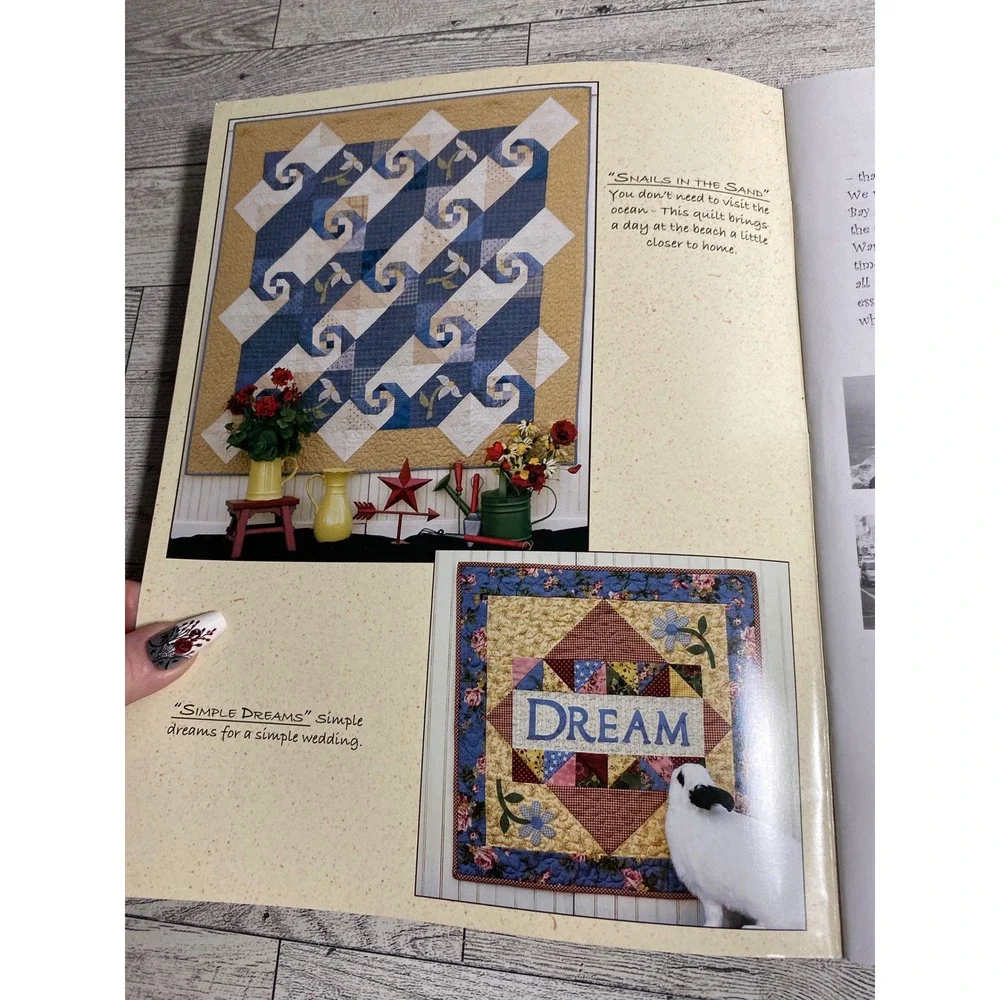 Once Upon A Summer Heather Mulder Peterson 2004 Quilt Pattern Book Anka Treasure